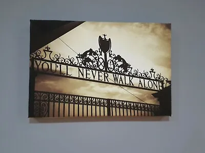 £14.99 • Buy Liverpool Fc > You'll Never Walk Alone > Canvas > Print > Wall Art On